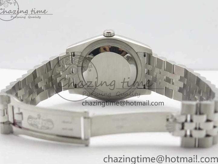 0216 DateJust 36 SS 116234 ARF 1:1 Best Edition 904L Steel Blue Dial on Jubilee Bracelet SH3135 V TravelReady 3214